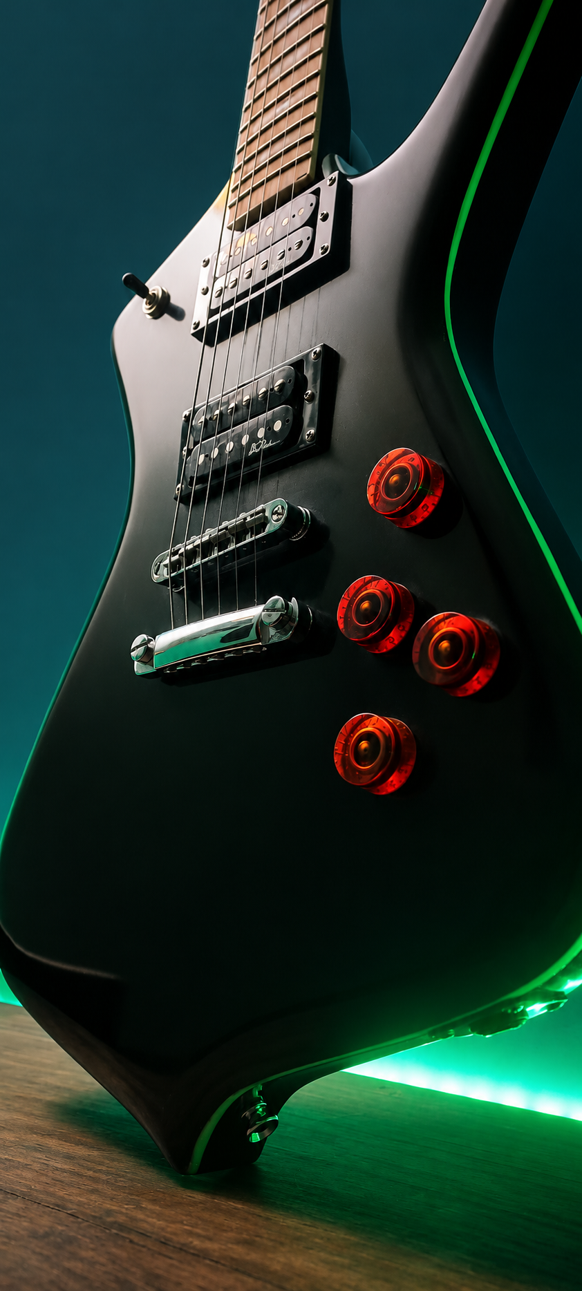 Guitarra Tipo Iceman - vista 2